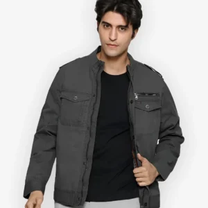 Casual simply jacket